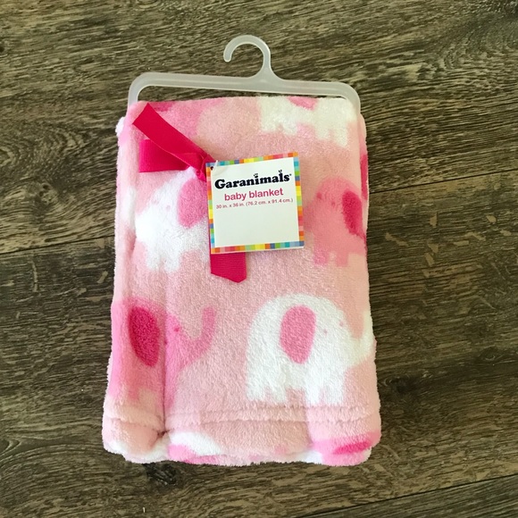 pink elephant receiving blankets